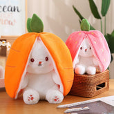 Strawberry Rabbit Stuffed Animal Toy - Happy Coo